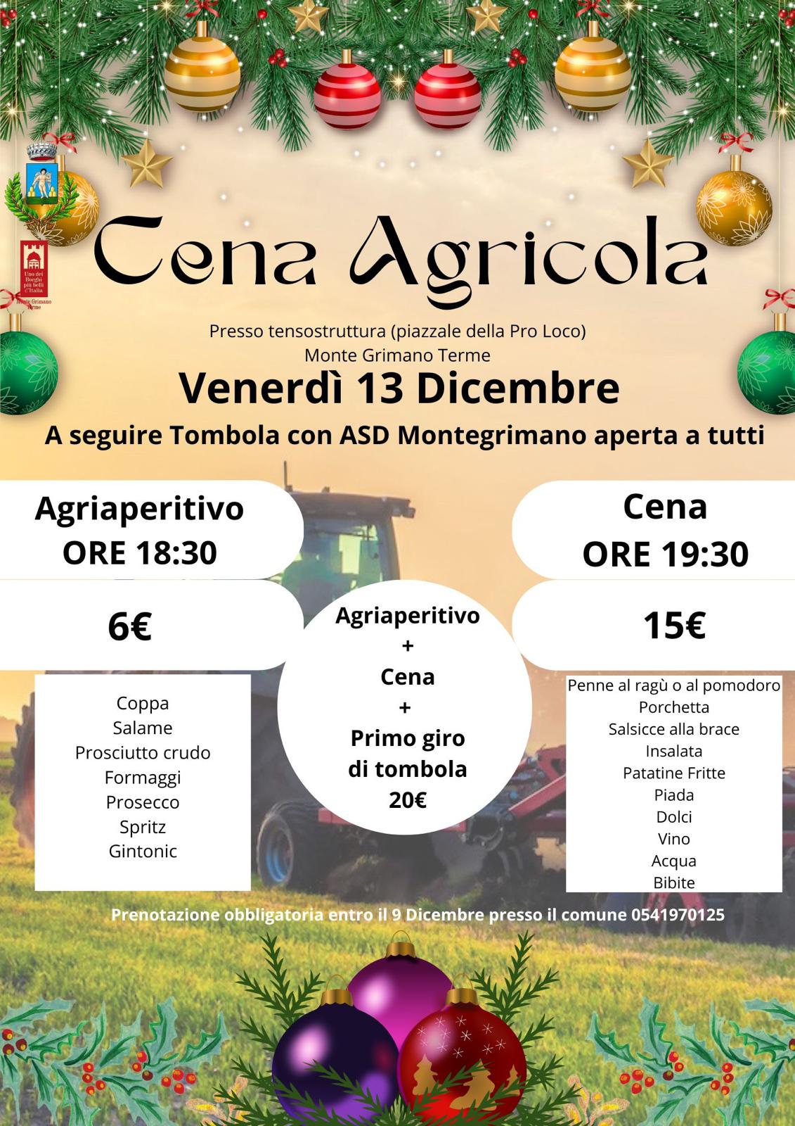 Cena Agricola