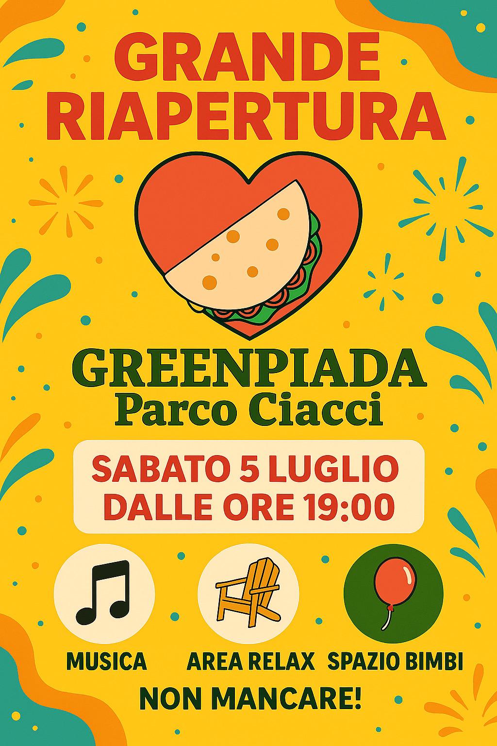 Inaugurazione GreenPiada